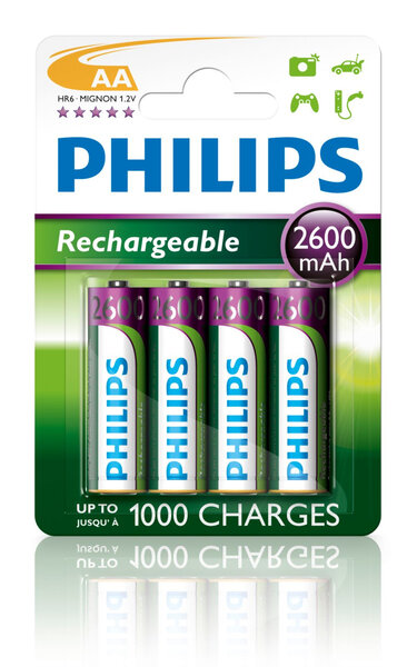 Philips piles x4 aa 2600 mah