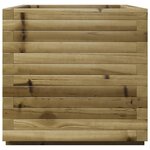 vidaXL Jardinière 50x50x49 5 cm bois de pin imprégné