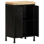 vidaXL Buffet 47x35x76 cm Bois de manguier brut