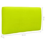 vidaXL Salon de jardin palette 4Pièces avec coussins Bois de pin imprégné