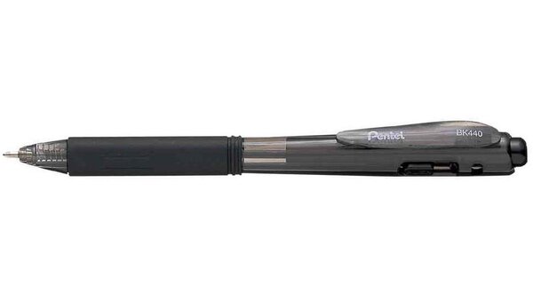 Stylo à bille rétractable WOW BK440, noir PENTEL