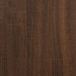 vidaXL Armoire TV suspendue Chêne marron 100x30x26 5cm Bois Ingénierie