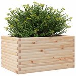 vidaXL Jardinière 90x60x46 cm bois de pin massif