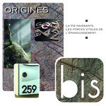 Numéro 7 - Numéro adhésif pour boîtes aux lettres- Pierre véritable 50 mm  ORIGINES