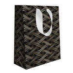 Sac Cadeau À Rayures - Petit Format - Draeger paris