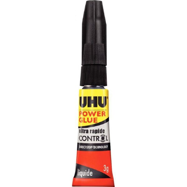 Tube de 3 g de colle Power glue Control UHU