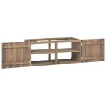 vidaXL Armoire murale de salle de bain 90x39x40 cm Bois de teck massif