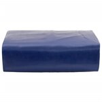 vidaXL Bâche bleu 4x4 m 650 g/m²