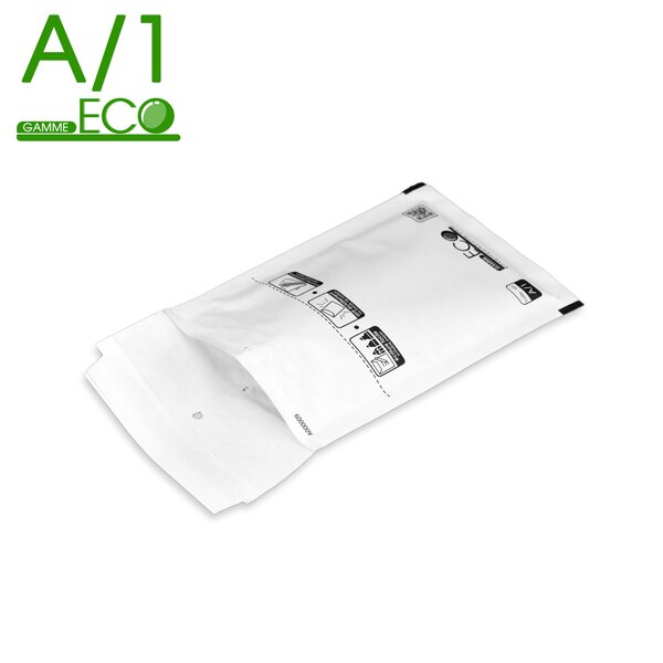 Lot de 200 enveloppes à bulles eco a/1 format 100x165 mm