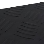 vidaXL Boîte en aluminium 485x140x200 mm Noir