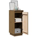 vidaXL Buffet Marron miel 31 5x34x75 cm Bois massif de pin