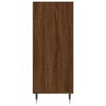 vidaXL Buffet haut chêne marron 57x35x90 cm bois d'ingénierie