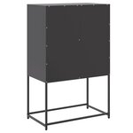 vidaXL Meuble TV vert olive 100 5x39x60 5 cm acier