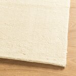 vidaXL Tapis HUARTE à poils courts doux et lavable crème 120x170 cm