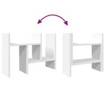 Organisateur armoire de bureau 34 5 x 15 5 x 35 5 cm bois d'ingénierie White 02_0043550