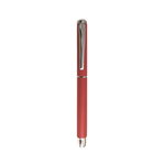 Stylo plume cristo 13 x 1.1 cm - corps métal - pointe iridium - rouge