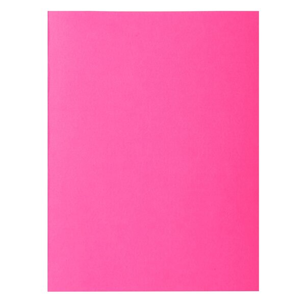 Paquet De 100 Chemises Rock''s 210 - 24x32cm - Rose - Exacompta
