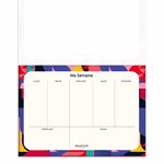 Planificateur Semainier 2025 - 28x20 Cm - Multicolore - Draeger paris