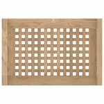 vidaXL Table d'appoint de salle de bain 45x30x45cm bois de teck solide