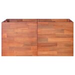 vidaXL Lit surélevé de jardin Bois d'acacia 100x100x50 cm