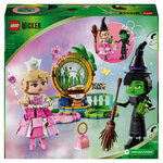 Figurines LEGO® Wicked d'Elphaba et Glinda - Set 75682 pour les fans de Wicked