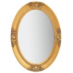 vidaXL Miroir mural style baroque 50x70 cm Doré