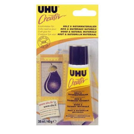 UHU Creativ' Bois & Matériaux Naturels 38ml