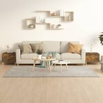 vidaXL Tables basses 2 Pièces chêne fumé 50x50x40 cm bois d'ingénierie