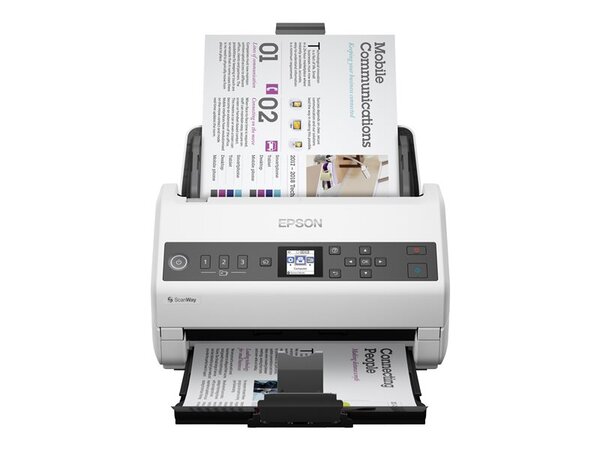Scanner de documents Epson Workforce DS-730N A4 recto verso 600 dpi - Vitesse de numérisation 40 ppm