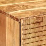 vidaXL Ensemble de meubles de salle de bain 2 pièces en bois d'acacia solide
