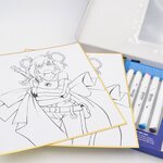 Kit Dessin Manga Go Manga My Hero Lisa