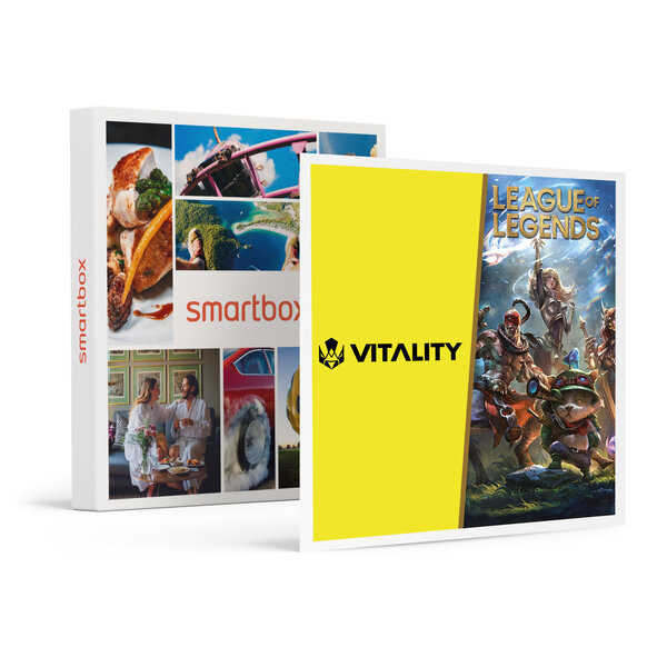 SMARTBOX - Coffret Cadeau Bon cadeau de 59 90 € sur l'e-shop de la Team Vitality et de 20 € sur League of Legends -  Multi-thèmes
