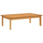 vidaXL Salon palette de jardin 5 Pièces bois d'acacia massif