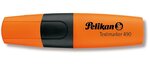 Surligneur Textmarker 490 Pte biseautée 1 - 5 mm Orange fluo PELIKAN