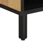 vidaXL Meuble TV 80x33x46 cm bois massif de manguier