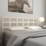 vidaXL Tête de lit 185 5x4x100 cm Bois massif de pin