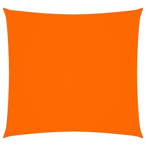 vidaXL Voile de parasol tissu oxford carré 2x2 m orange
