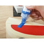 Marqueur acryl 3d dble pointe 5400 blanc trafic 2-3 mm  5-10 mm x 5 EDDING