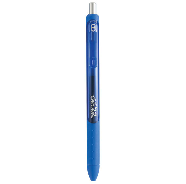 Paper Mate Inkjoy Gel - 1 Stylo à encre gel rétractable - Bleu - Pointe moyenne 0.7mm