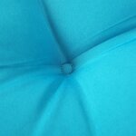 vidaXL Coussins de palette lot de 2 turquoise tissu