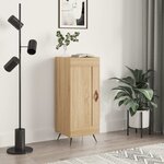 vidaXL Buffet Chêne sonoma 34 5x34x90 cm Bois d'ingénierie