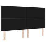 tête de lit vidaXL Design simple Gris foncé 180 cm en tissu velours côtelé