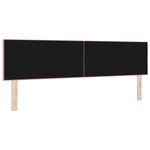 Headboard LED vidaXL en velours rose  capitonné  90 cm