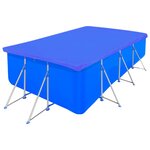 vidaXL Couvertures de piscine 2 Pièces PE Rectangulaire 90 g/m² 394x207cm