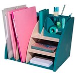 Organiseur De Bureau The Organizer Skandi - Bleu Pacifique/nude - Exacompta