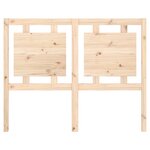 vidaXL Tête de lit 125 5x4x100 cm Bois massif de pin