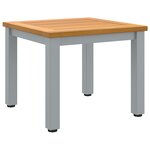 vidaXL Table d'appoint de jardin 45x45x38 cm en bois d'acacia massif