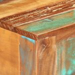 vidaXL Table console 110x30x75 cm bois massif de récupération