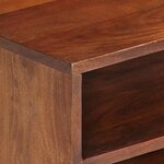 vidaXL Meuble TV 140x30x35 cm Bois d'acacia massif