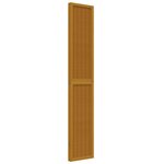 vidaXL Cloison de séparation 4 panneaux marron bois paulownia massif